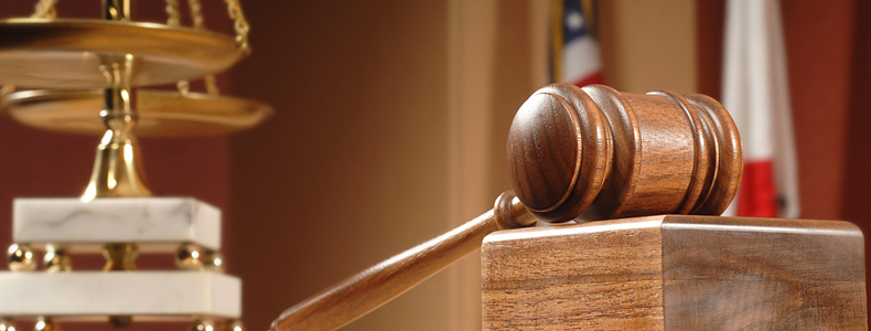 Gavel and scales