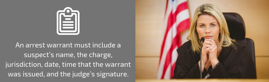 Judge Signing Arrest Warrant