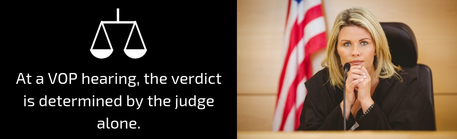 Judge In VOP Hearing